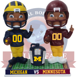 Michigan vs. Minnesota Football Rivalry Bobblehead