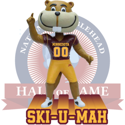 Minnesota Golden Gophers "SKI-U-MAH" Bobblehead (Presale)