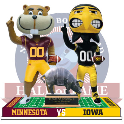 Minnesota vs. Iowa Football Rivalry Bobblehead (Presale)