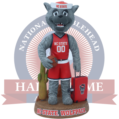 NC State Wolfpack Mr. Wuf Heading to Phoenix Bobblehead