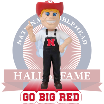 Nebraska Cornhuskers "Go Big Red" Bobblehead (Presale)