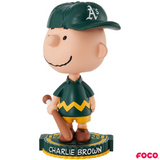 Charlie Brown Peanuts Bighead MLB Bobbleheads