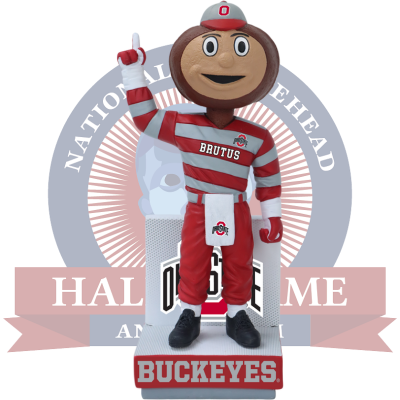 Brutus Buckeye Ohio State Buckeyes Mascot Bobblehead (Presale)