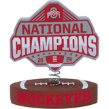 Ohio State Buckeyes 2024 CFP National Champions Bobbleheads