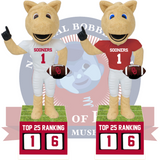 Oklahoma Sooners Football Top 25 Ranking Tracker Bobbleheads (Presale)