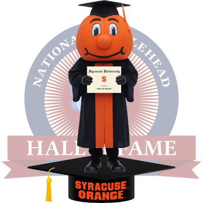 Otto the Orange Syracuse Orange Mascot Graduation Bobblehead (Presale)