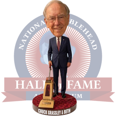 Chuck Grassley & Beth Bobblehead (Presale)