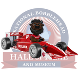 Hoosier the Bison Indiana University Race Car Bobblehead (Presale)