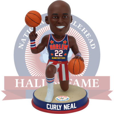 Curly Neal Harlem Globetrotters 100th Anniversary Bobblehead (Presale)
