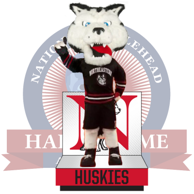 Paws Northeastern Huskies Mascot Bobblehead (Presale)