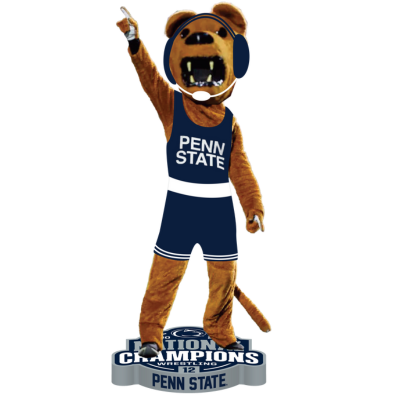 The Nittany Lion Penn State Nittany Lions Mascot 2024 Wrestling Nation