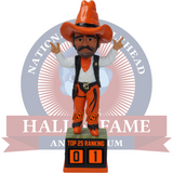 Pistol Pete Oklahoma State Cowboys Football Top 25 Ranking Tracker Bobblehead
