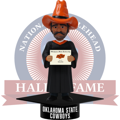 Pistol Pete Oklahoma State Cowboys Mascot Graduation Bobblehead (Presale)