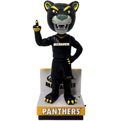 Pounce Panther Milwaukee Panthers Fight Song Mascot Bobbleheads