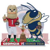 Georgia vs. Georgia Tech Football Rivalry Bobblehead (Presale)