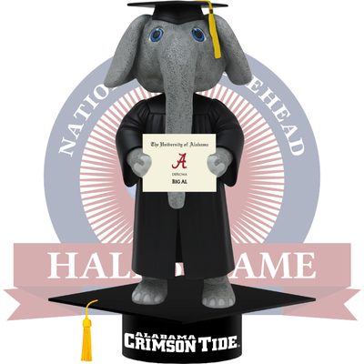 Big Al Alabama Crimson Tide Mascot Graduation Bobblehead (Presale)