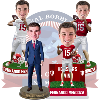 Fernando Mendoza Indiana Hoosiers Bobbleheads (Presale)