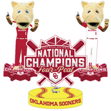 Oklahoma Sooners 2024 Softball National Champions Bobbleheads (Presale)