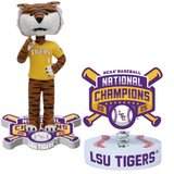 LSU Tigers 2025 Men's College World Series National Champions Bobbleheads (Presale)