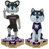 Washington Huskies 2025 NCAA Men's Soccer National Champions Bobblehead Set (Presale)