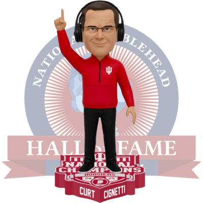 Curt Cignetti Indiana Hoosiers 2025 CFP National Champions Bobblehead (Presale)