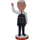 Donald Trump Fast Food Worker Bobblehead (Presale)