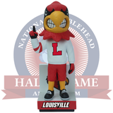 Louie the Cardinal Louisville Cardinals Mascot Football Bobblehead