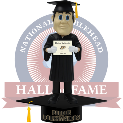 Purdue Pete Purdue Boilermakers Mascot Graduation Bobblehead (Presale)