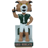 Rufus the Bobcat Ohio Bobcats Mascot Bobblehead (Presale)