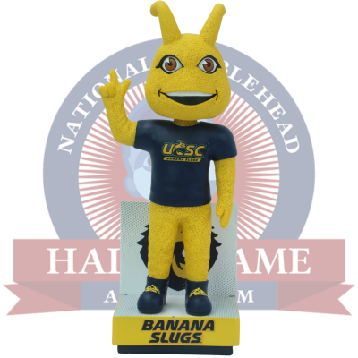 Sammy the Banana Slug UC Santa Cruz Banana Slugs Mascot Bobblehead (Presale)