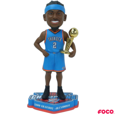 Oklahoma City Thunder 2025 NBA Champions Bobbleheads – National