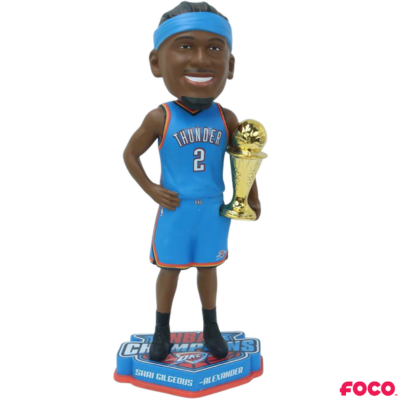 Oklahoma City Thunder 2025 NBA Champions Bobbleheads – National
