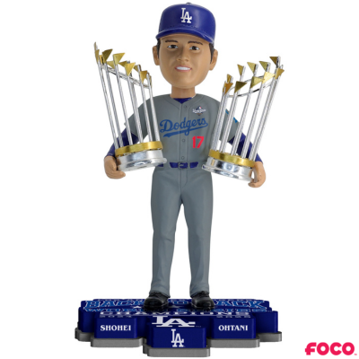 Los Angeles Dodgers 2025 World Series Champions Bobbleheads