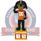 Tennessee Volunteers Football Top 25 Ranking Tracker Bobblehead
