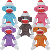 Sock Monkey Bobbleheads