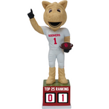 Oklahoma Sooners Football Top 25 Ranking Tracker Bobbleheads