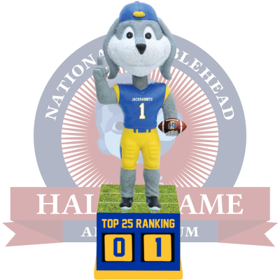 South Dakota State Jackrabbits Football Top 25 Ranking Tracker Bobblehead (Presale)