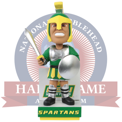 Spiro the Spartan Norfolk State Spartans Mascot Bobblehead