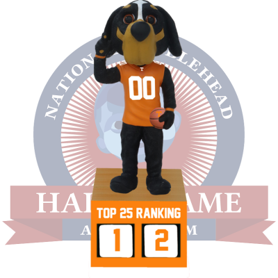 Tennessee Volunteers Basketball Top 25 Ranking Tracker Bobblehead (Presale)