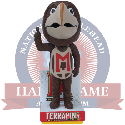 Testudo Maryland Terrapins Mascot Bobblehead (Presale)