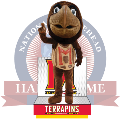 Testudo Maryland Terrapins Mascot Bobblehead (Presale)