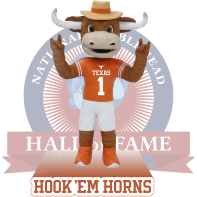 Texas Longhorns "Hook ‘Em Horns" Bobblehead (Presale)