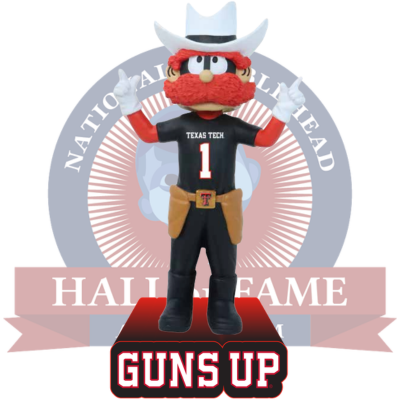 Texas Tech Red Raiders "Guns Up" Bobblehead (Presale)