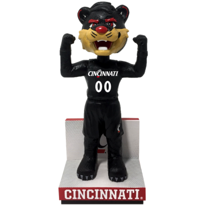 The Bearcat Cincinnati Bearcats Mascot Bobbleheads