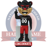 The Bearcat Cincinnati Bearcats Mascot Football Jersey Bobblehead