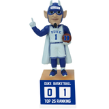The Blue Devil Duke Blue Devils Basketball Top 25 Ranking Tracker Bobblehead (Presale)