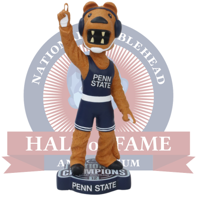 The Nittany Lion Penn State Nittany Lions Mascot 2024 Wrestling National Champions Bobblehead