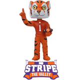 The Tiger Clemson Tigers Mascot Stripe the Valley Bobblehead (Presale)