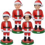 The Three Stooges Santa Bobbleheads (Presale)