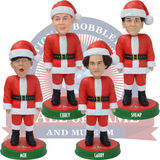 The Three Stooges Santa Bobbleheads (Presale)